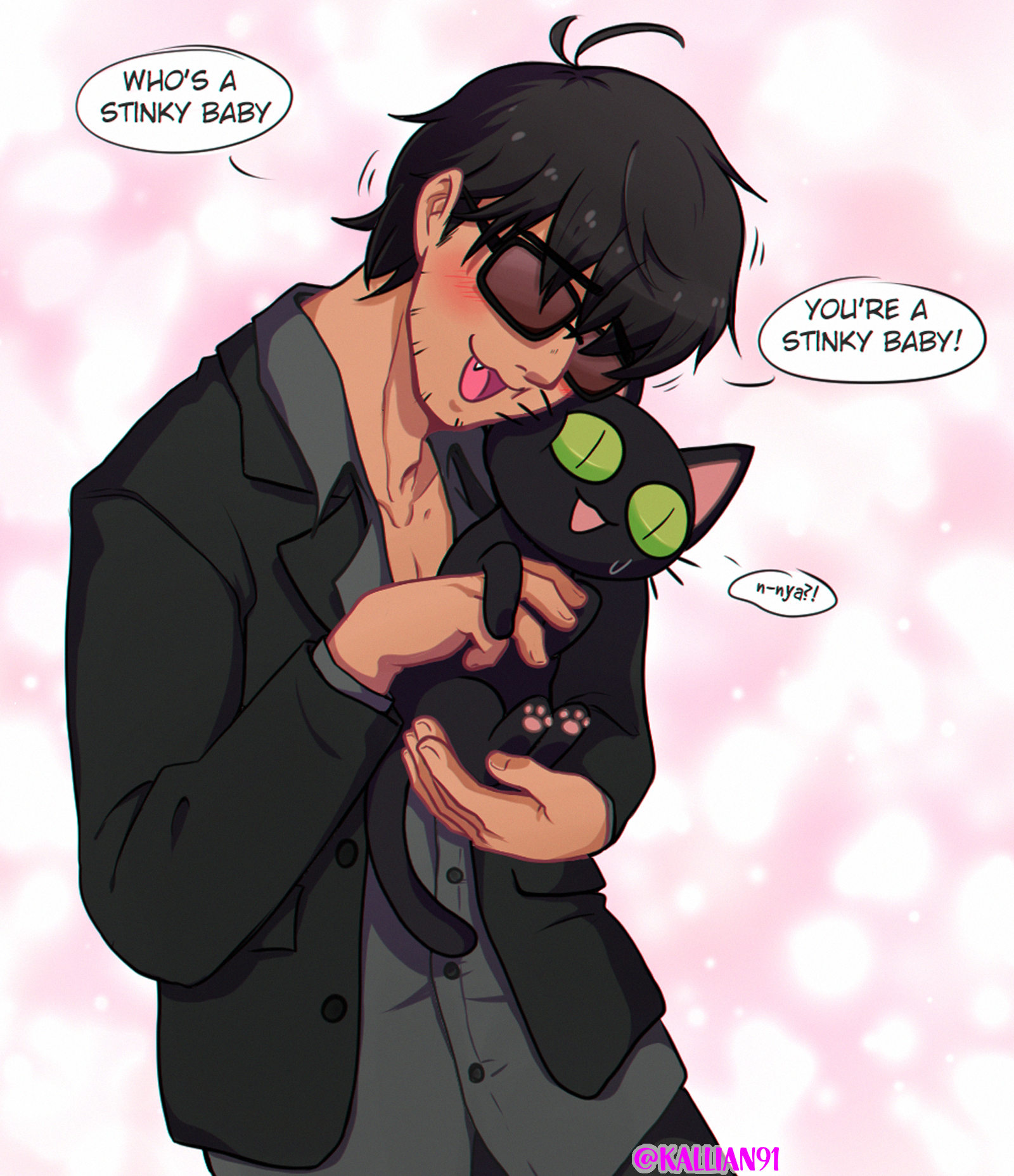 Wolfwood cat dad